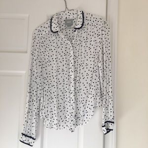 Anthropologie blouse size S like new